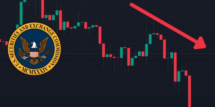 未命名設計 5 | 動區動趨-最具影響力的區塊鏈新聞媒體 美國監管加劇》比特幣跌破 21,800 美元,一夜全網爆倉 2.78 億