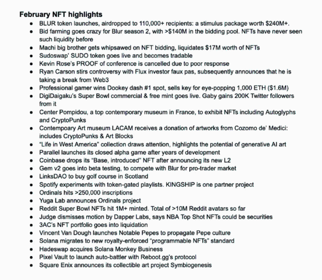 NFT市場研究》Blur狂歡後，埋下了「流動性陷阱」？ | 動區動趨-最具影響力的區塊鏈新聞媒體