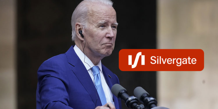 拜登關切 Silvergate 破產危機！美國白宮呼籲國會出手干預