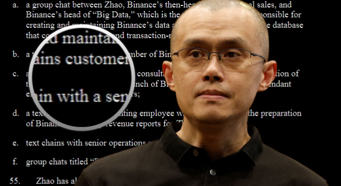 CZ聊天記錄全遭掌握！CFTC起訴書稱「一人帝國」，幣安恐失美國版圖？