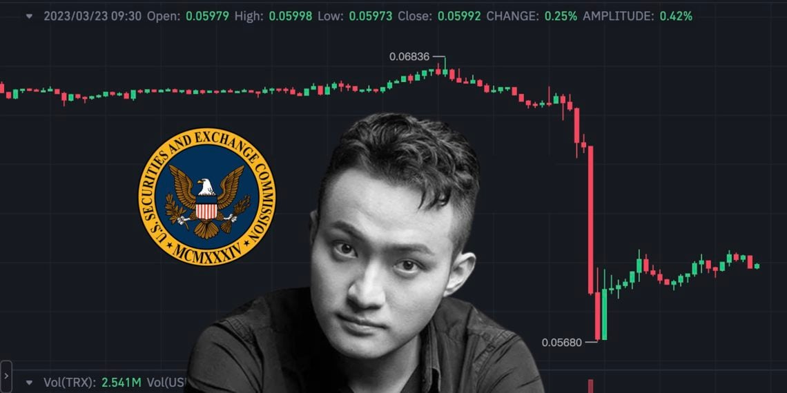 Xnip2023-03-23_09-37-47 | 動區動趨-最具影響力的區塊鏈新聞媒體 孫宇晨遭SEC起訴「銷售非法證券、詐欺並操縱市場」!火必HT、TRX..齊跳水