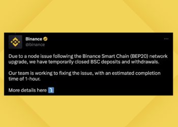 幣安更新出包！BNB 鏈出入金「延宕數小時」，錢包升級遇節點故障