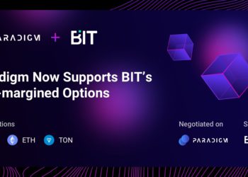 BIT 攜手合作 Paradigm，推出 USD 本位期權大宗交易功能