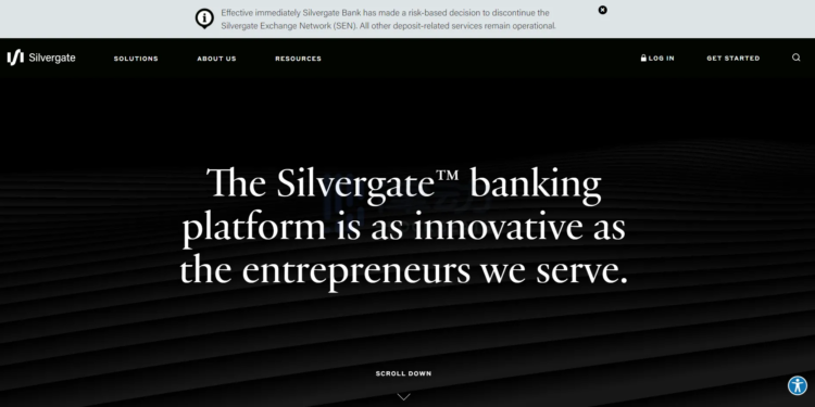 daa4e5610371f4c8ff02f92e7d16cc0c08f91947 | 動區動趨-最具影響力的區塊鏈新聞媒體 死亡倒數》加密銀行Silvergate是如何一步步走入絕境的?