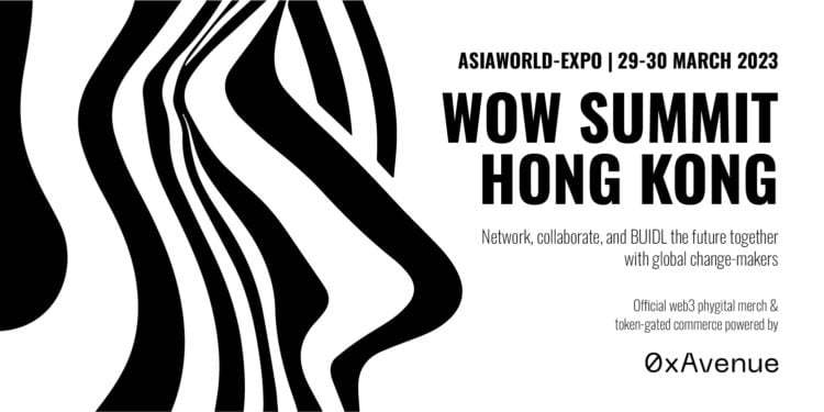 《WOW Summit HK》香港峰會三月底盛大登場！展露亞洲 Web3 新創能量