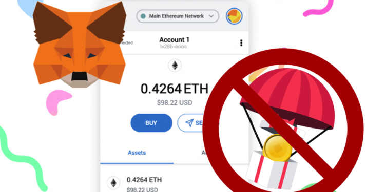 Metamask空投是假消息！用小狐狸錢包Swap和跨鏈橋「沒快照、不發代幣」