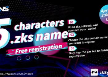 zkSync免費域名註冊！去中心化域名 zks.network(ZNS) 於18日22時上線