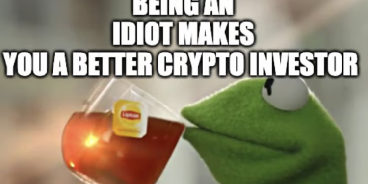 加密市場賺錢法則：「無腦信、當白痴」讓你更高竿