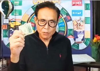 富爸爸預言：美元將貶成「擦屁股衛生紙」，美國正步入毀滅！