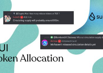 Sui社群吵爆》初始代幣總量「消失2億枚」，本文幫你試算、解析爭議