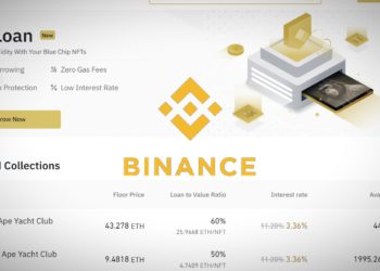 幣安推出NFT抵押借款功能，支持藍籌BAYC、MAYC、Azuki、Doodles