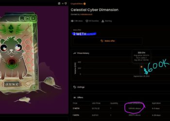 NFT浮虧王！Nate Alex用60萬買下的謎戀貓，現價剩3,752美元
