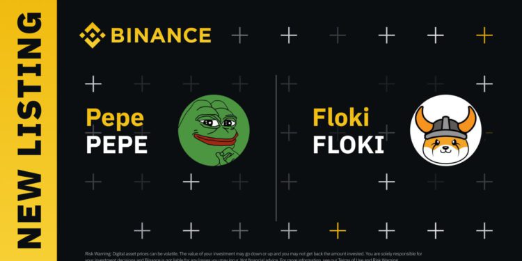 快訊》幣安上架！PEPE、FLOKI 雙暴漲超50%