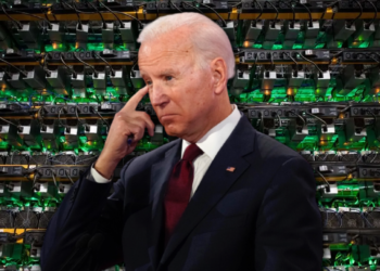 拜登輸民意！美債談判中放棄「比特幣礦工稅」，3成懲罰電價免繳了