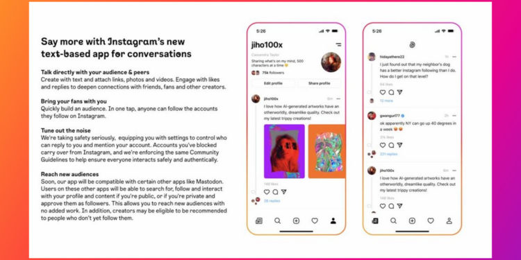 劍指推特！Instagram傳最早6月推去中心化「文字版社交App」