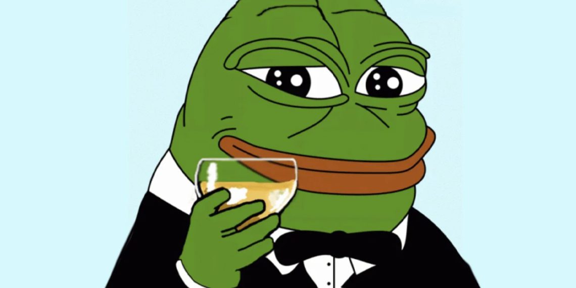 佩佩蛙市值破15億》巨鯨263鎂「買的PePe變1300萬鎂」、暴賺5萬倍！