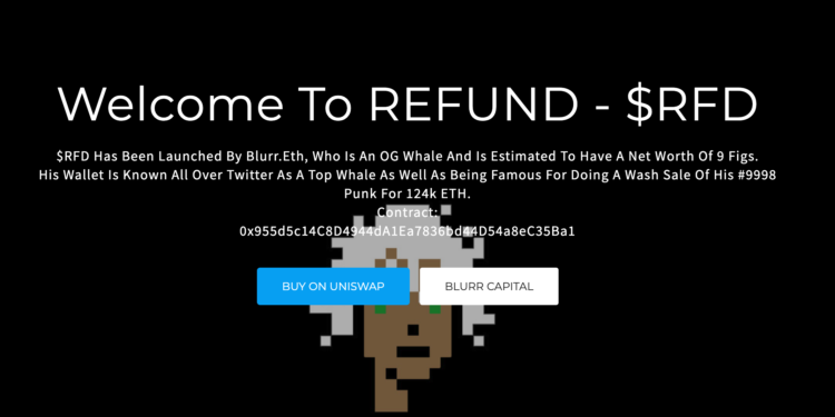 迷因幣$RFD強勢崛起，3天漲破百倍！創辦人秀巨鯨錢包：不會割韭菜