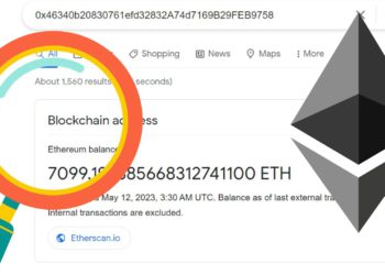 Google搜尋引擎新功能！輸入以太坊地址可查ETH餘額、未來再推NFT顯示