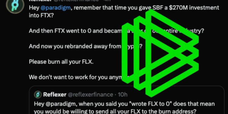 未命名設計 5 | 動區動趨-最具影響力的區塊鏈新聞媒體 Reflexer痛斥Paradigm轉行 AI:燒掉「FLX治理代幣」不想為你工作了