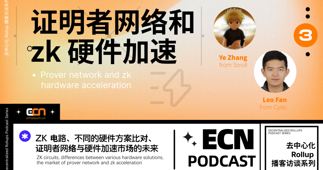 去中心化Rollup訪談》ZK技術帶來的新挖礦市場、硬體加速與驗證者網路