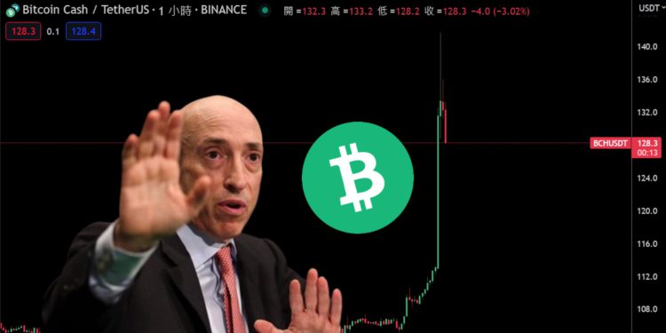 BCH上架EDX暴漲30%！SEC主席曾加持「比特幣現金不是證券」