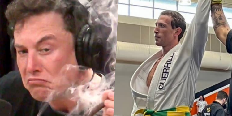 collage | 動區動趨-最具影響力的區塊鏈新聞媒體 馬斯克vs.祖克柏約戰「鐵籠格鬥」!人家柔術金牌要確定欸