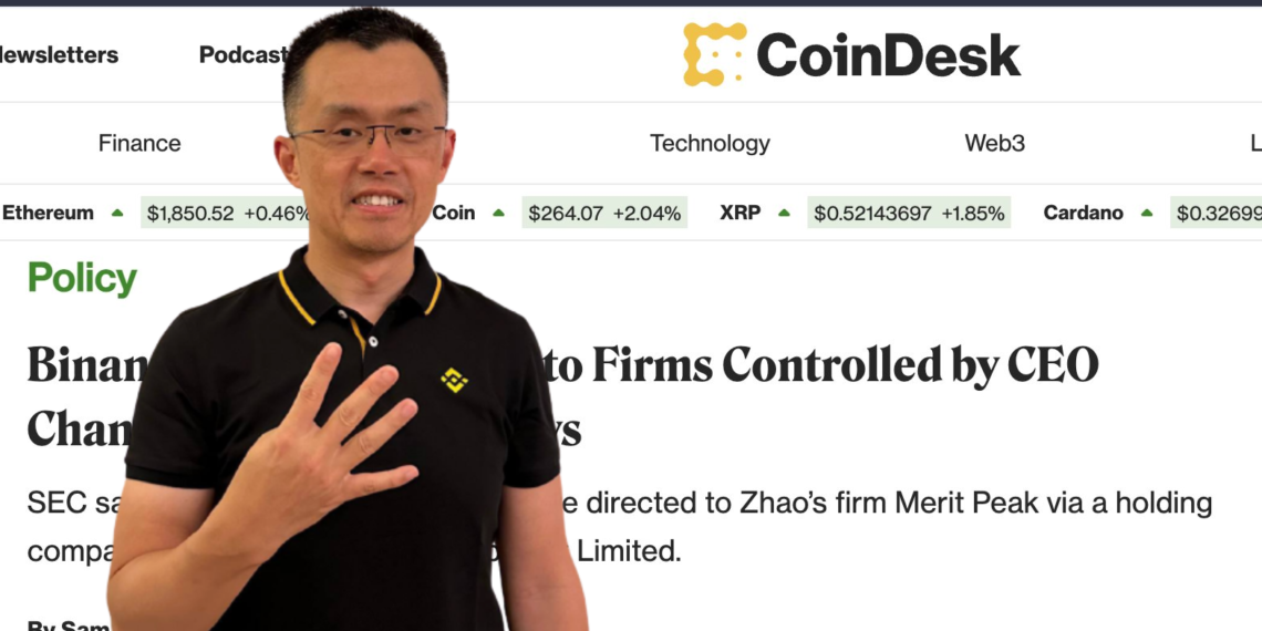 CZ駁斥「收取120億鎂」幣安客戶資金：假消息，Binance.US 未曾挪用