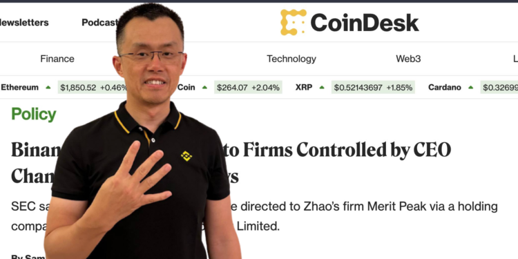 CZ駁斥「收取120億鎂」幣安客戶資金：假消息，Binance.US 未曾挪用