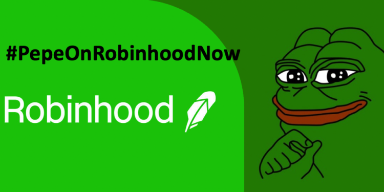 Pepe社群暴動！要求Robinhood上架，逆風不甩美國監管