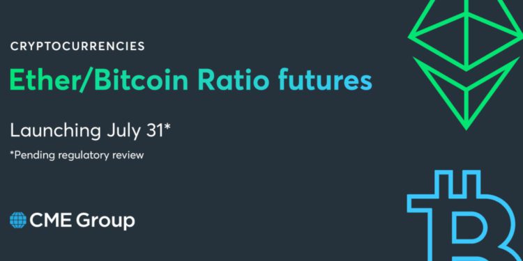 未命名設計 48 | 動區動趨-最具影響力的區塊鏈新聞媒體 芝商所 CME 將推 ETH/BTC 比率期貨,瞄準比特幣、以太坊市占率競爭題材