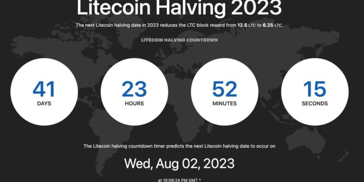 未命名設計 68 | 動區動趨-最具影響力的區塊鏈新聞媒體 減半倒數 41 天》萊特幣新地址數暴增 54.6%,一年內已回漲 72%