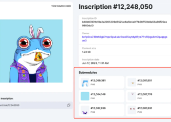 EVG深度剖析比特幣「遞迴銘文」：無限創造與组合可能