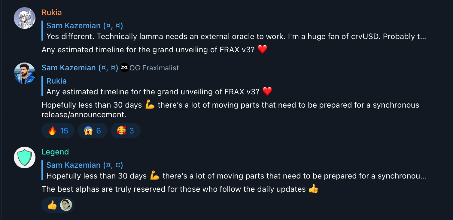 Frax穩定幣甩掉USDC錨定！預告V3版本30天內上線| 動區動趨-最具影響力的區塊鏈新聞媒體