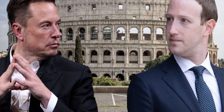 大戰地點》祖克柏、馬斯克鐵籠戰在「羅馬競技場」？義大利政府傳協調中