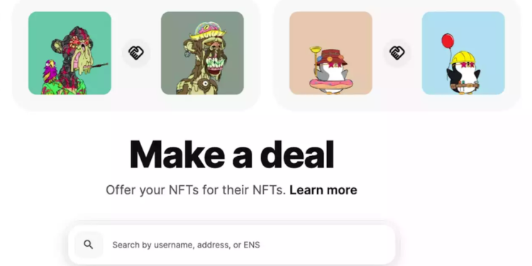 速覽OpenSea新推Deals功能：主打NFT「以物易物」