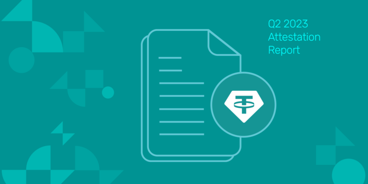 Q2_2023_Attestation_Report_Twitter_copy | 動區動趨-最具影響力的區塊鏈新聞媒體 Tether滿手現金!USDT Q2淨利10億美元、比特幣儲備升至16.7億