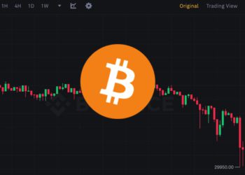 比特幣再跌穿3萬、以太坊失守1850；交易所現貨交易量一週萎縮20%