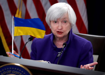 美國財長葉倫：援助烏克蘭是「促進全球經濟」最佳方法