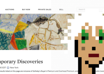 蘇富比最新拍賣：CryptoPunk、Fidenza生成式NFT..銷售超120萬鎂