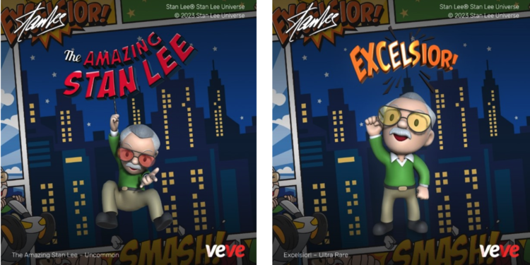 截圖 2023-07-25 上午93922 | 動區動趨-最具影響力的區塊鏈新聞媒體 漫威之父Stan Lee「紀念收藏NFT」遭秒殺,地板價暴漲466%