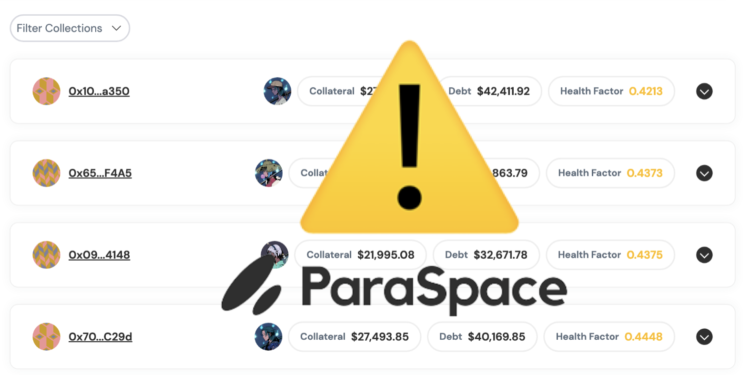 截屏2023-07-04 022405 | 動區動趨-最具影響力的區塊鏈新聞媒體 NFT借貸平台ParaSpace暫停「Azuki抵押清算」:儲備基金可彌補壞帳損失
