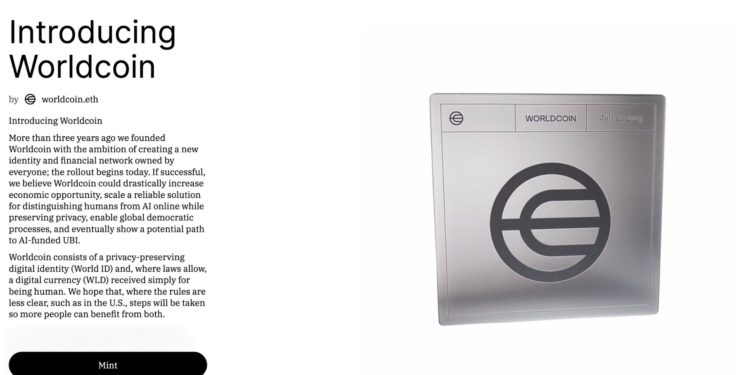 未命名設計 - 2023-07-25T103733666 | 動區動趨-最具影響力的區塊鏈新聞媒體 Worldcoin免費領NFT!兩步驟教你在Zora鑄造