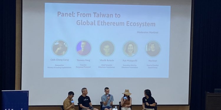 ETH Taipei》V神出席以太坊台北聚會：台灣開發者超優秀、坎昆升級重點..