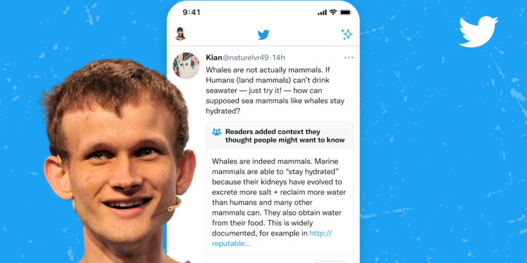 V神大讚推特X平台能「打爆同溫層」：社群筆記有高度加密價值