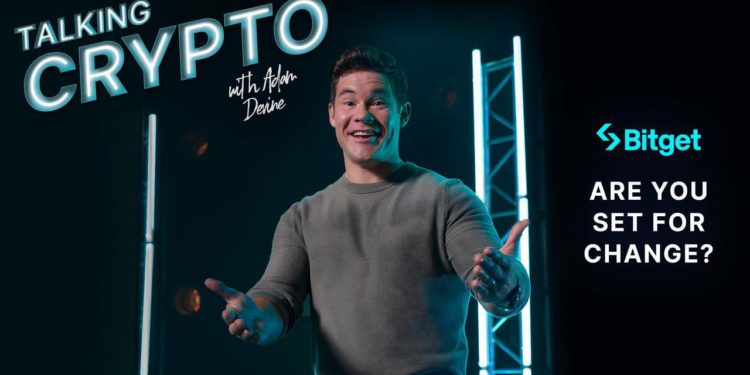 Bitget 合作喜劇演員Adam Devine推 #SetForChange ，提高 Web3 和加密貨幣關注度