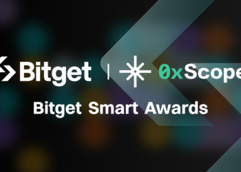 Bitget 與 0xScope 合作頒發「Bitget智能獎」，表揚幣圈傑出人士與交易者