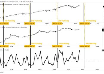 一張對比圖告訴你：為什麼「比特幣減半」敘事可能只是..運氣好？