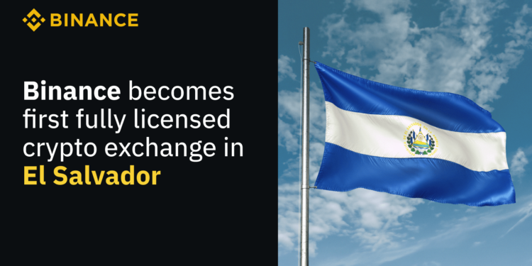 de07fe9b-8b74-42d7-a35e-85f3976c77c0 | 動區動趨-最具影響力的區塊鏈新聞媒體 幣安攻下比特幣首都!成為「薩爾瓦多首家」完全許可的加密貨幣交易所