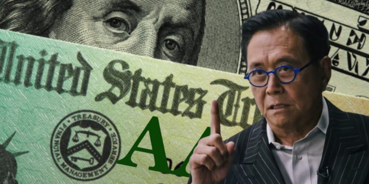 富爸爸警告：經濟「緊急迫降」要來了！美國痛失惠譽3A信評，股市血洗