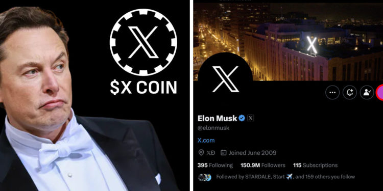 x-coin-1140x675 | 動區動趨-最具影響力的區塊鏈新聞媒體 快訊》馬斯克:X(推特)永遠不會推出加密貨幣!